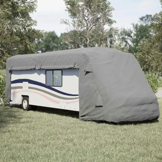 vidaXL autocamperovertræk 970x235x275 cm grå