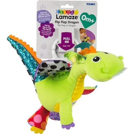 Lamaze Flip Flap drage plysdyr