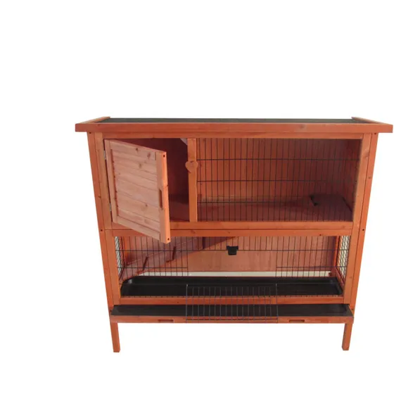 Companion Kaninbur 2-etager med løbegård 124x50x113 cm