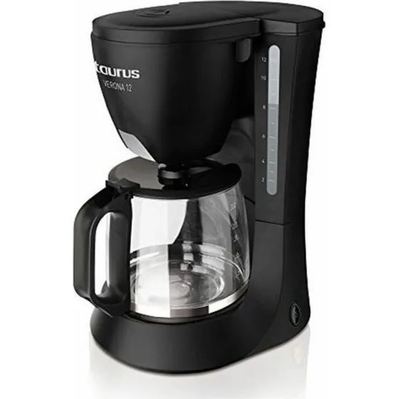 Taurus Verona 12 dryp-kaffemaskine, sort, 1,2 l