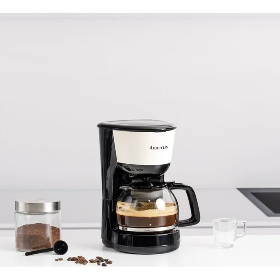 Taurus Verona Kaffemaskine 12 kopper Vintage Cream