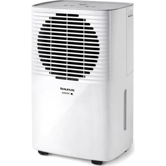 Taurus DH1201 Affugter 2,5 l, 210 W, 43 dB, grå/hvid
