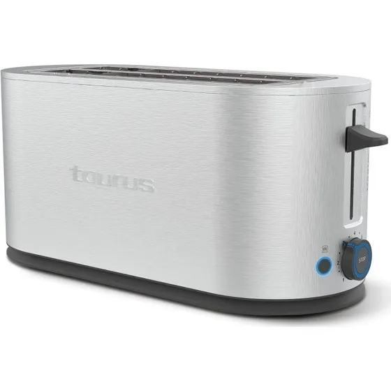 Taurus Mytoast Duplo Legend 7 1500W 4-Skive Brødrister, Rustfrit Stål