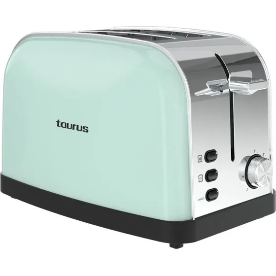 Taurus Vintage 2 Skiver Brødrister Mint 950W