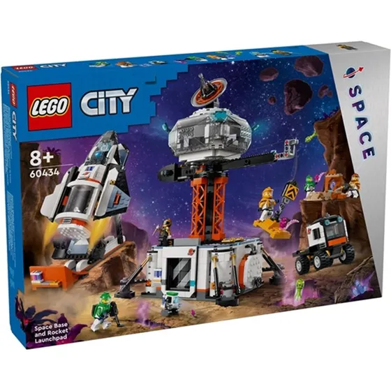 LEGO City Rumbase og Raketaffyringsrampe 60434