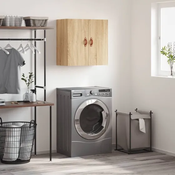 vidaXL Vægskab 60x31x60 cm Konstrueret Træ Sonoma-Eg