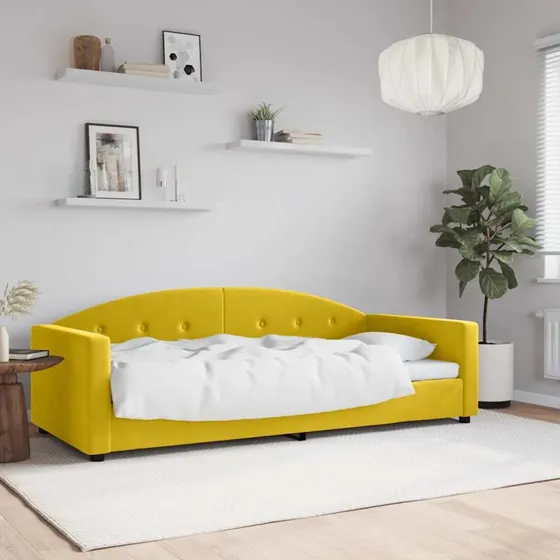 vidaXL Daybed 90x200 cm Velour Gul
