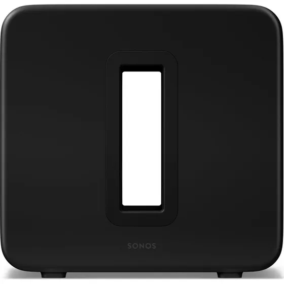 Sonos Sub 4 Sort – Trådløs subwoofer med WiFi 6