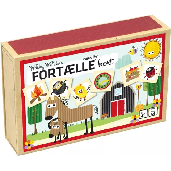 Wacky Wonders Fortællekort 17x11x4 cm – 4-7 år