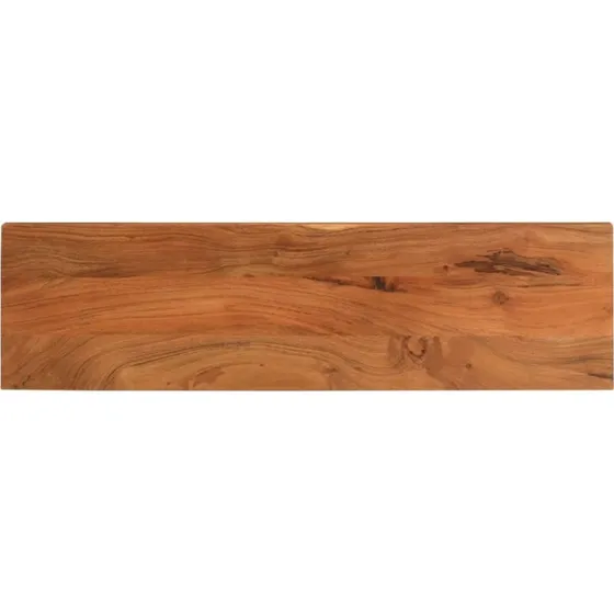 vidaXL 120x30x3,8 cm bordplade i massivt akacietræ
