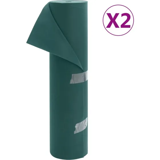 vidaXL Plantebeskyttelse 2 ruller 70 g/m² 50x1,6 m