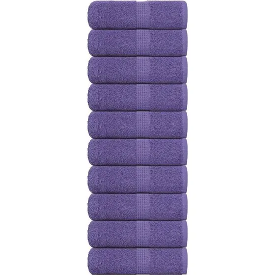 vidaXL FROGN lilla 10 stk. 30x30 cm 360 gsm vaskehåndklæder