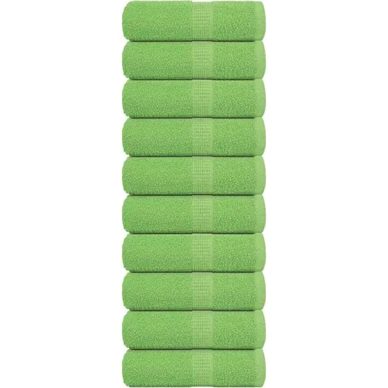vidaXL FROGN æblegrøn 10 stk. 30x30 cm 360 gsm