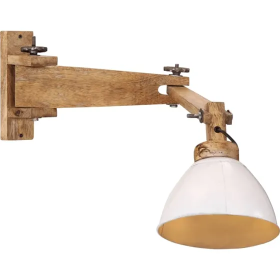 vidaXL Væglampe 150 cm E27 hvid