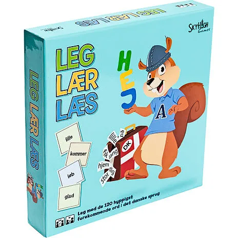LEG LÆR LÆS – lær at læse gennem leg