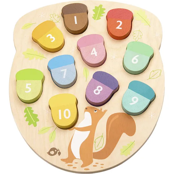 Tender Leaf Puslespil - Ahornjagt, 10 brikker (20,8x25 cm)