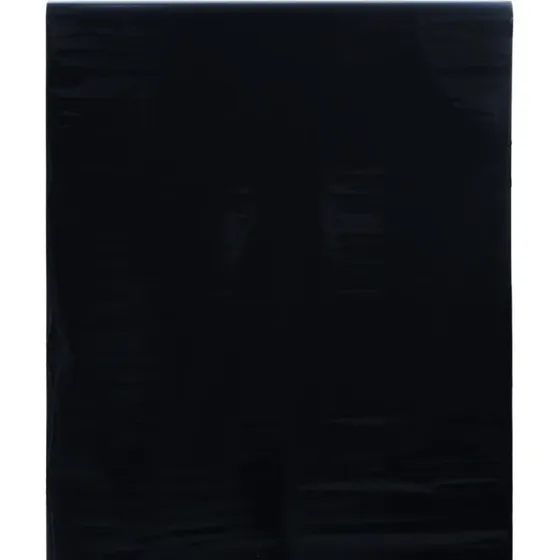 vidaXL Vinduesfolie 45x500 cm PVC Matteret Sort