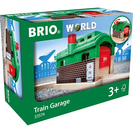 BRIO 33574 Toggarage – garage og tunnel til legetog