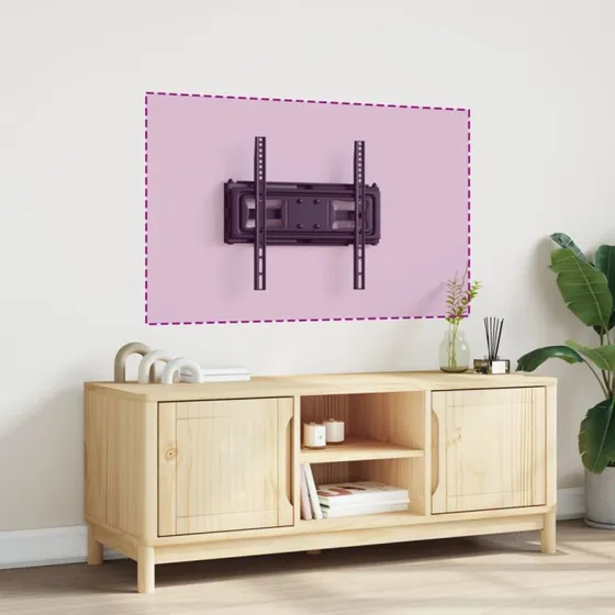vidaXL Tv-vægbeslag 26-70" 40 kg VESA 400x400 mm