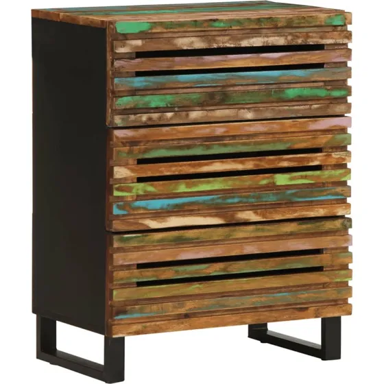 vidaXL Skænk 60x34x75 cm i massivt akacietræ