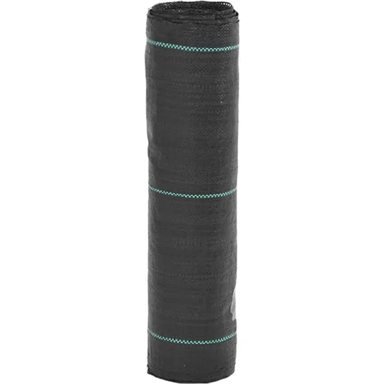 vidaXL ukrudtsdug 0,5x25 m sort