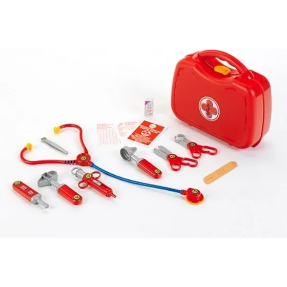 Klein Lægesæt med termometer og sprøjte