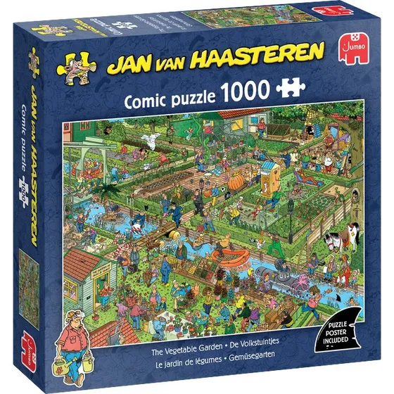Jan van Haasteren The Vegetable Garden 1000 brikker
