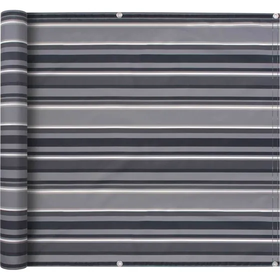 vidaXL Udendørs Parasol 600 x 90 cm Flerfarvet Oxford