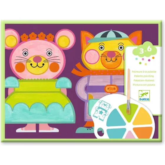 Djeco Kreativ Maleri, Buttede Kinder