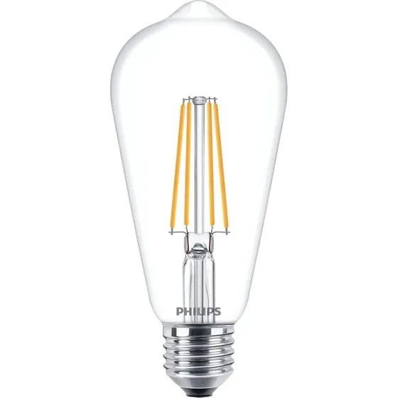 Philips LED 7W E27 2700K Varmt Hvidt Filament