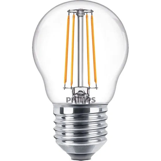 Philips LED Krone 4,3W 2700K E27 470lm