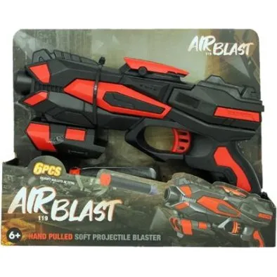 Airblast Softbullet-pistol (11367) – Sikker, hurtig og sjov leg