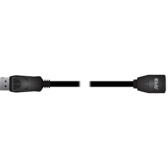 Club 3D CAC-1023 DisplayPort 1.4 3 m sort haspet