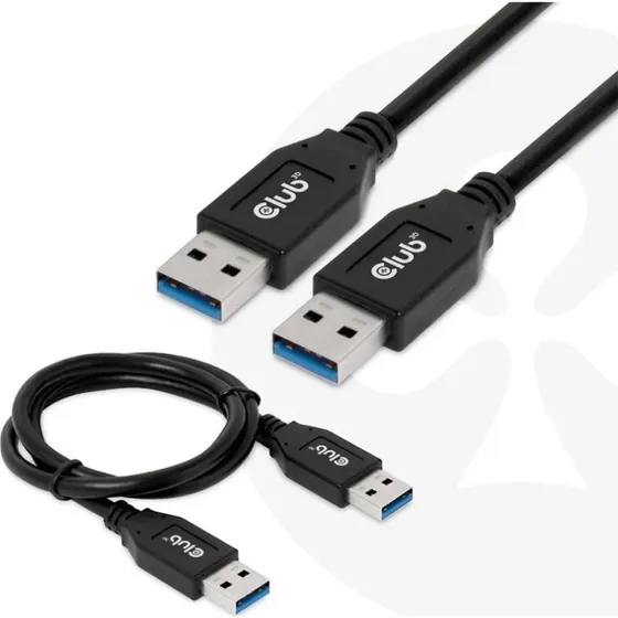 Club 3D USB 3.1 Gen 2 Type A-A 0,5 m sort