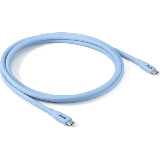 Club 3D USB4 USB-C kabel 2 m blå