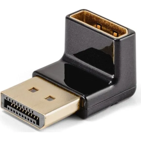 Club 3D DisplayPort vinkeladapter 90°, sort