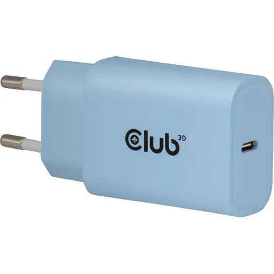 Club 3D CAC-3022 30W USB-C Strømforsyningsadapter, Blå (2 stk.)