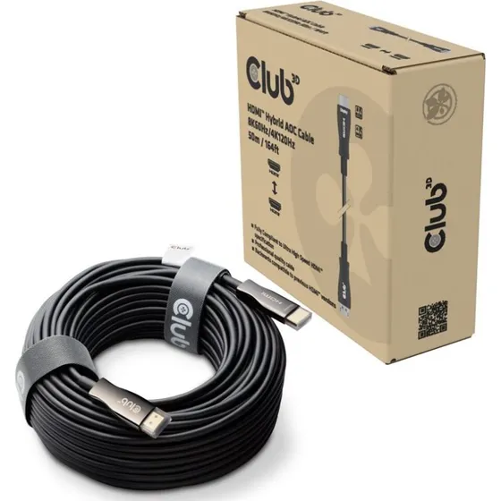 Club 3D HDMI-kabel 50m Sort AOC