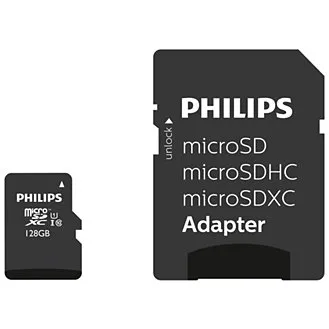 Philips FM12MP45B 128GB SDXC Hukommelseskort, 80MB/s