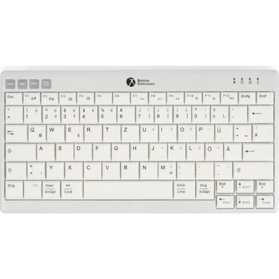 BakkerElkhuizen UltraBoard 950 V2 Trådløst Tastatur UK, Grå