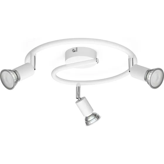 Philips Limbali Plate/Spiral GU10 3x50W Hvid