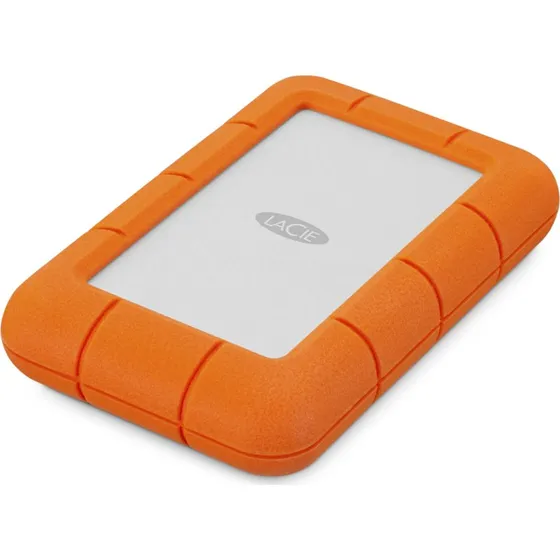 LaCie Rugged Mini 500GB Ekstern SSD Orange