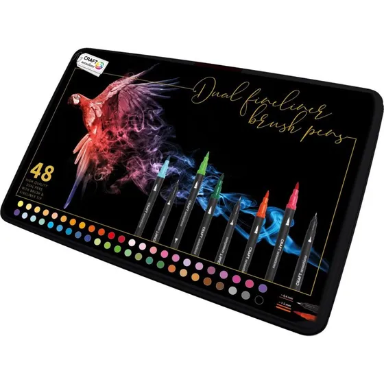 Craft Sensations Fineliners 48 Farver i Metalboks