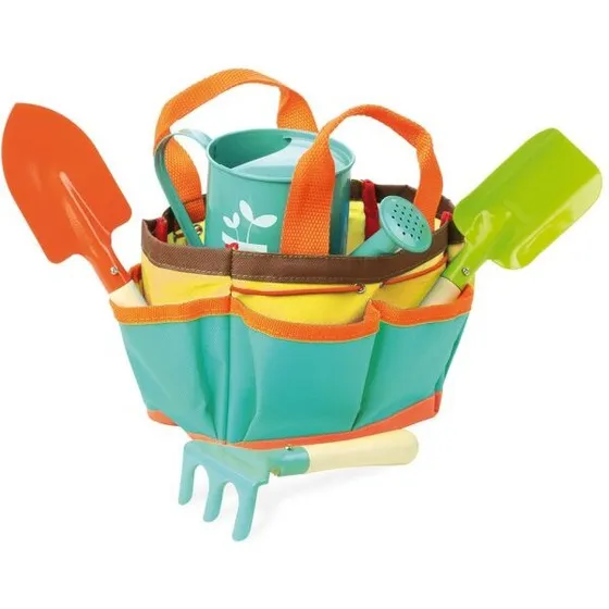 Vilac Taske med vandkande og haveredskaber til børn