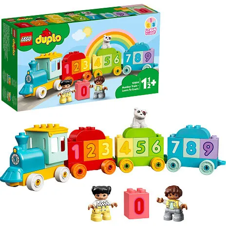 LEGO DUPLO 10954 Tog med tal – lær at tælle