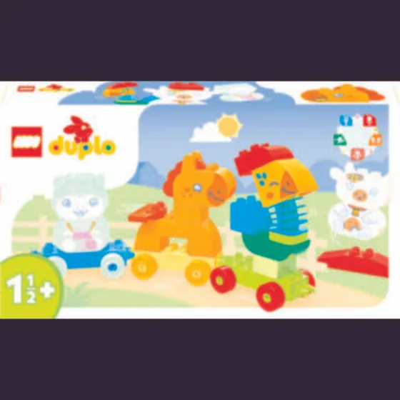 LEGO DUPLO Mit første dyretog 10412