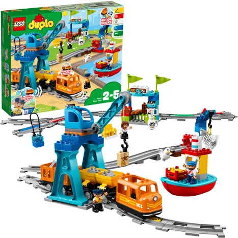 LEGO DUPLO 10875 Godstog med Push & Go-motor