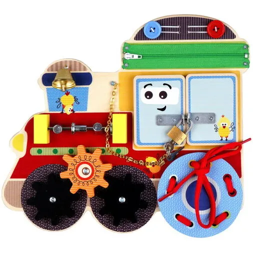 Wacky Wonders Låsebræt – aktivitetsbræt, fra 3 år