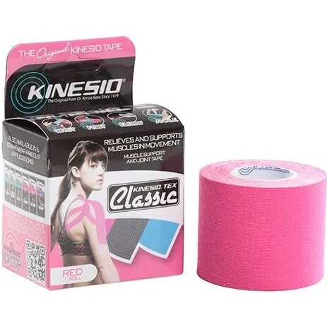 Kinesio Tex Classic 5 cm x 4 m, rød