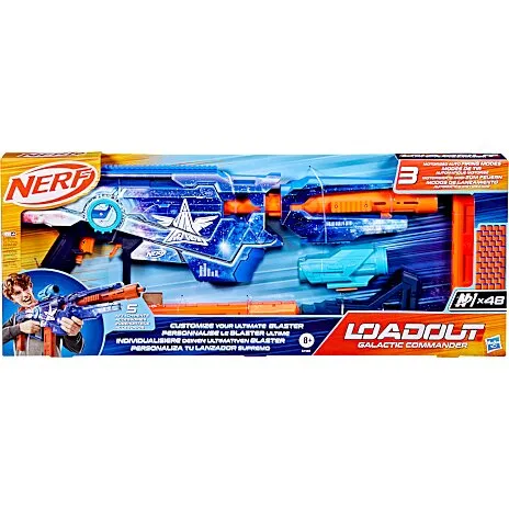 Nerf Loadout Galactic Commander dartblaster – 3 affyringstilstande